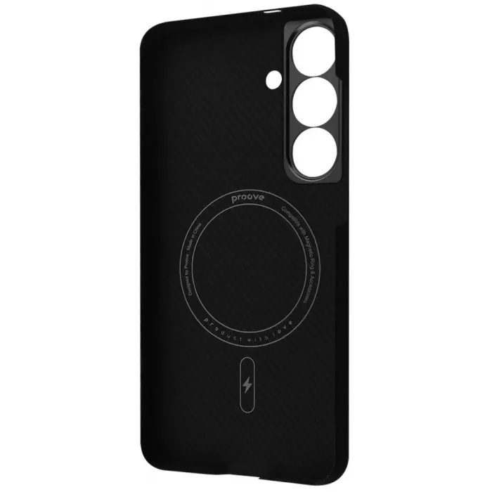 Чохол Proove Carbon Slim with Magnetic Ring Samsung Galaxy S25 Plus
