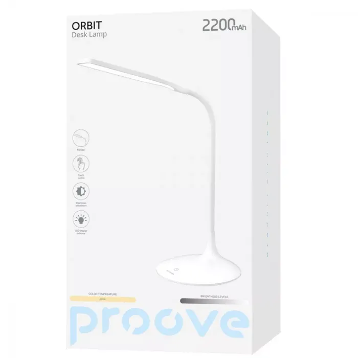 Настільна лампа Proove Orbit 2200 mAh