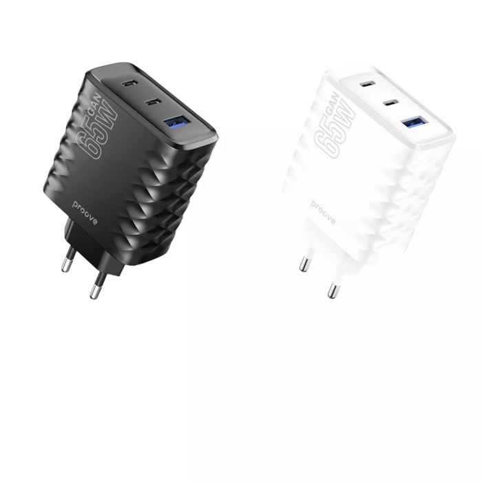 МЗП Proove Speed Surge Gan 65W (USB + 2 Type-C)
