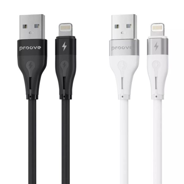 Кабель Proove Soft Silicone Lightning 2.4A (1m)