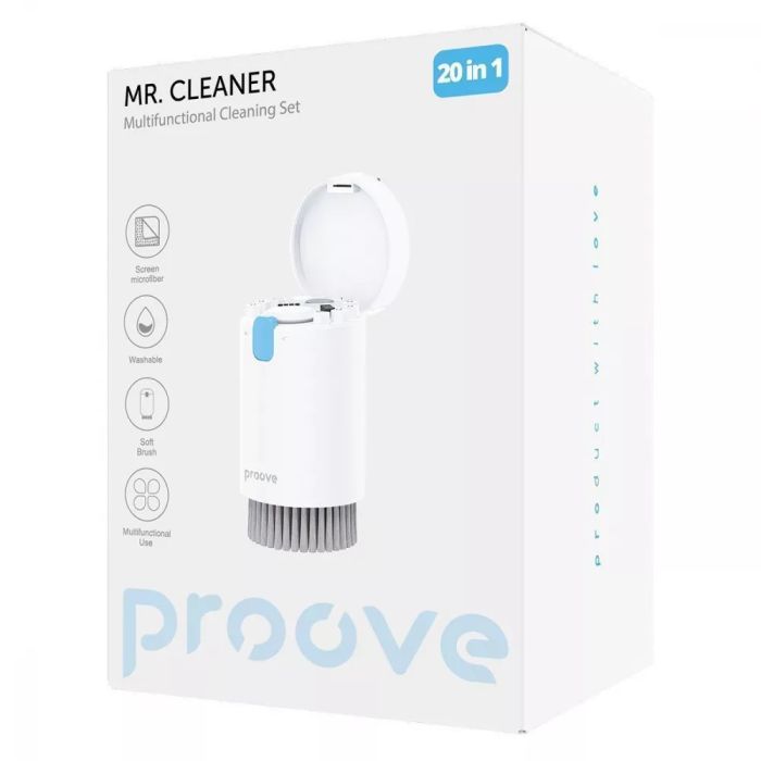 Багатофункціональний набір для чищення Proove Mr. Cleaner 20in1