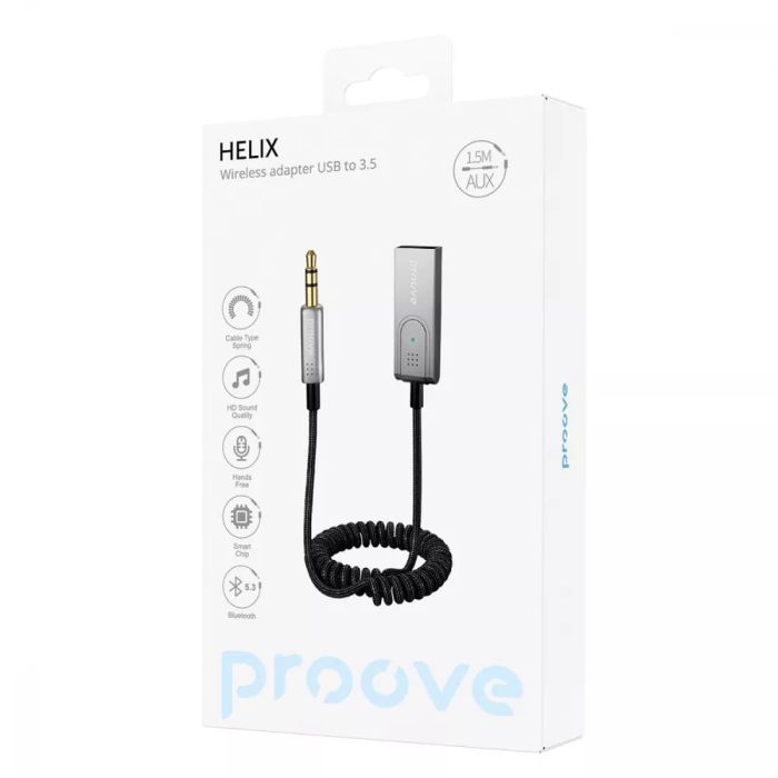 Автомобільний Аудіо Bluetooth Адаптер Proove Helix