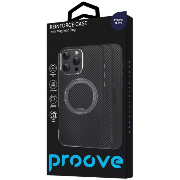Чохол Proove Reinforce Case with Magnetic Ring iPhone 15 Pro