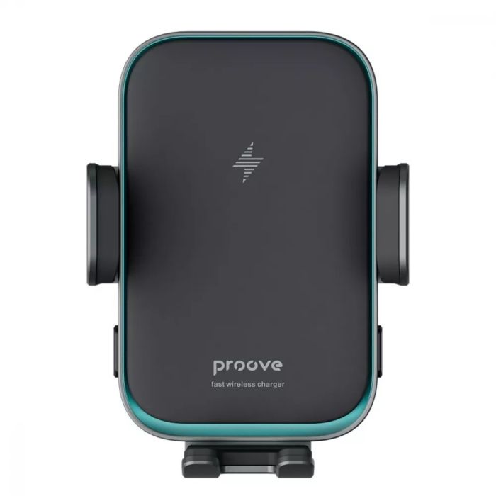 Автомобільний тримач з Бездротовим ЗП Proove Triple Clamp Pro 15W