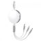 Кабель Proove Triple Sync 3 in1 Type-C + Micro USB + Lightning (1.2m)
