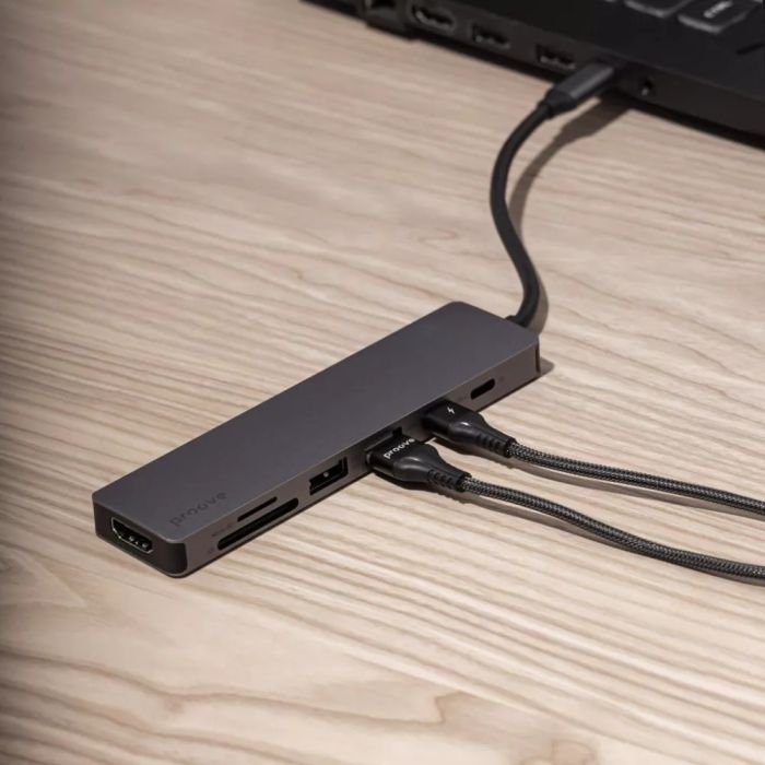 Type-C-Хаб Proove Iron Link 5 in 1 (2*Type-C + 2*USB3.0 + HDMI)