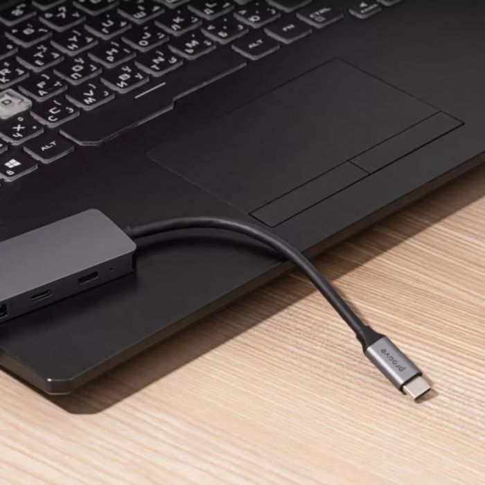 Type-C-Хаб Proove Iron Link 5 in 1 (2*Type-C + 2*USB3.0 + HDMI)