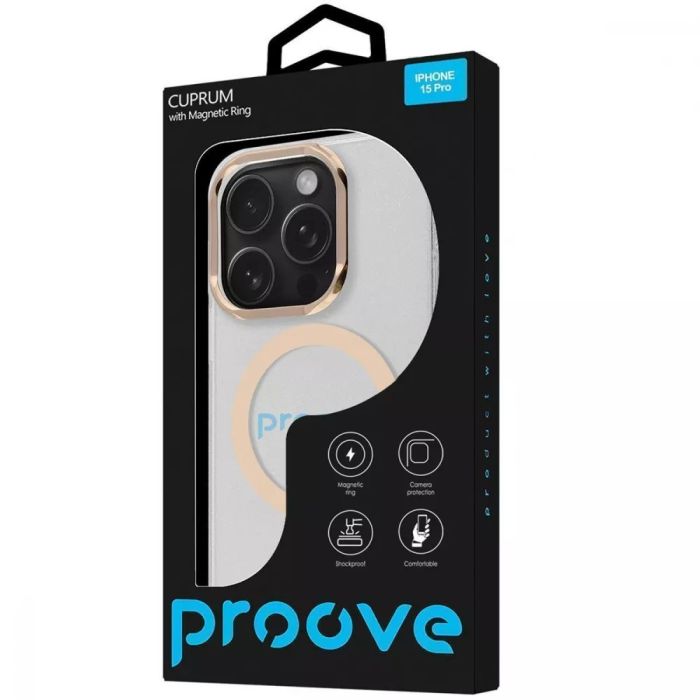 Чохол Proove Cuprum Case with Magnetic Ring iPhone 15 Pro