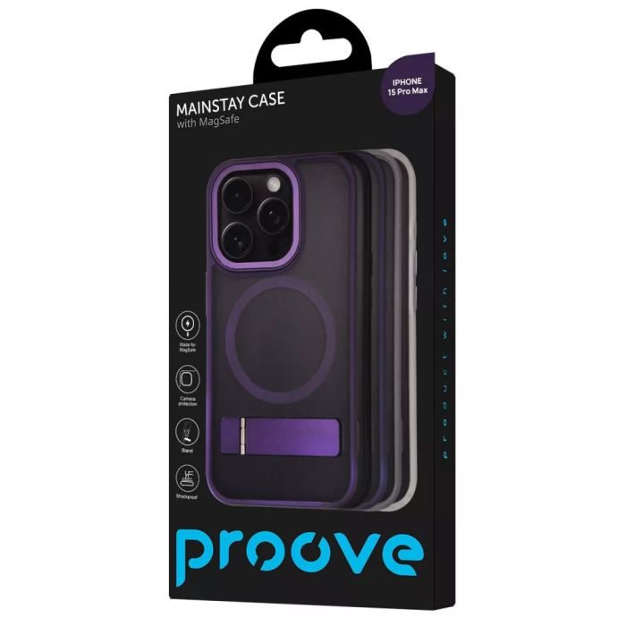 Чохол Proove Mainstay Case with Magnetic Ring iPhone 15 Pro Max