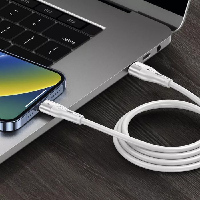 Кабель Proove Soft Silicone Type-C to Lightning 27W (1m)