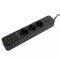 Мережевий фільтр Proove Power Strip P-03 (3 розетки + 4 USB + 2 Type-C) 2М