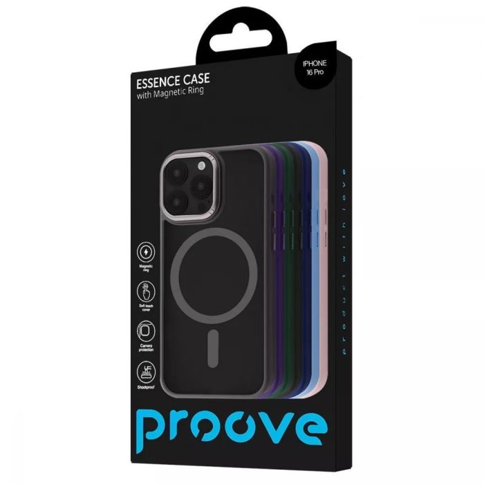 Чохол Proove Essence Case with Magnetic Ring iPhone 16 Pro