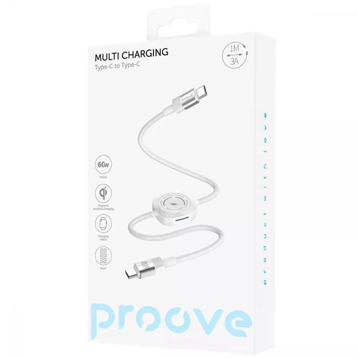 Кабель Proove Multi Charging Type-C to Type-C 60W