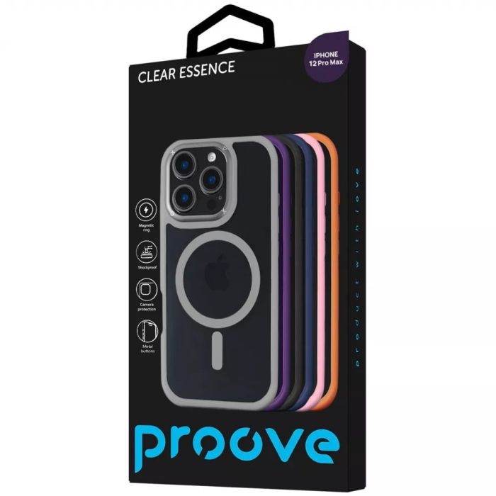 Чохол Proove Clear Essence Case with Magnetic Ring iPhone 12 Pro Max
