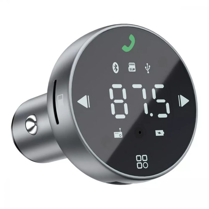 АЗП Proove FM Launcher Sound Sync 30W (PD+QC3.0) Type-C+USB