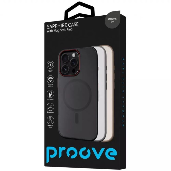 Чохол Proove Sapphire Case with Magnetic Ring iPhone 16