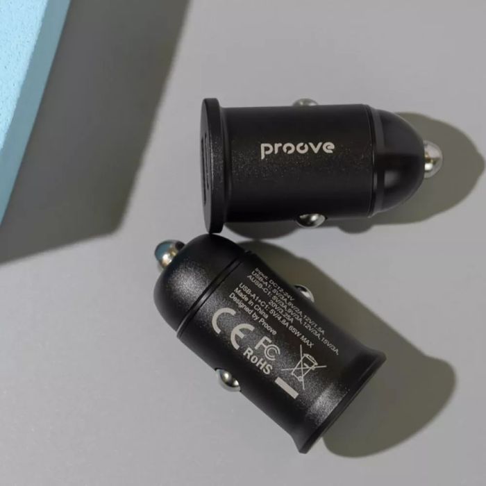 АЗП Proove Tiny Power Pro 65W (USB + Type-C)
