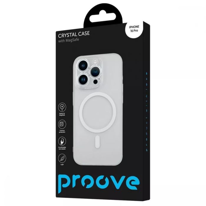Чохол Proove Crystal Case with Magnetic Ring iPhone 16 Pro