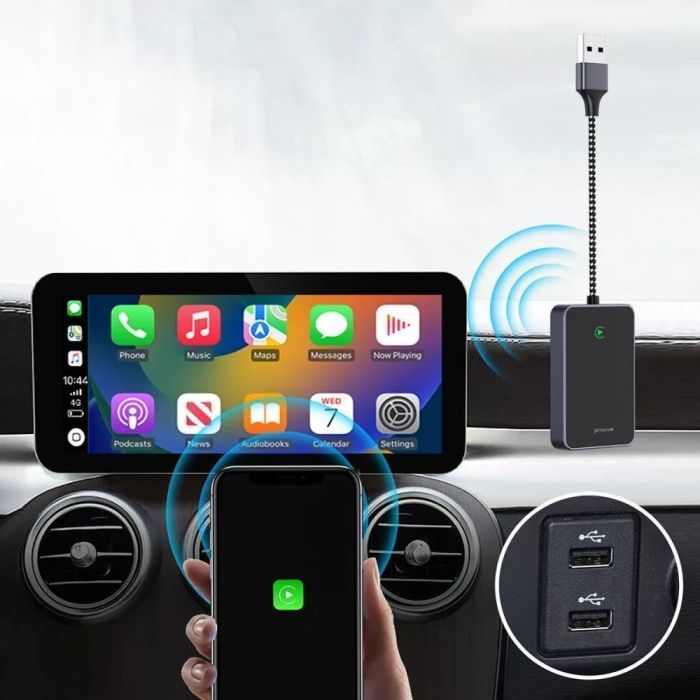 Бездротовий адаптер CarPlay Proove СP-01 Wireless Car Adapter