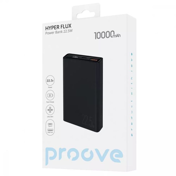 Портативна Батарея Proove Hyper Flux 22.5W 10000mAh